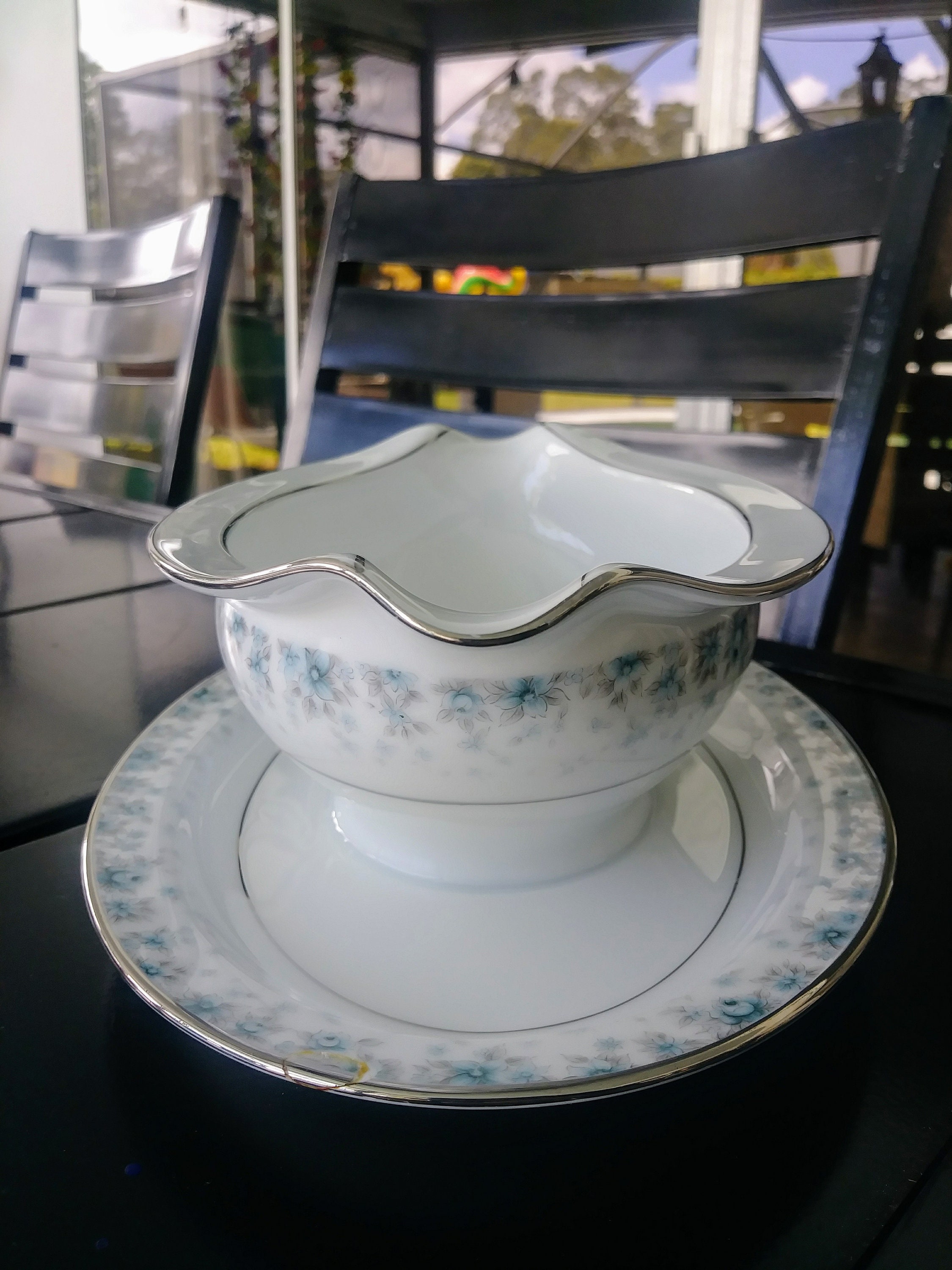 Noritake Japan Kathleen pattern 6722 gravy sauce boat with Etsy