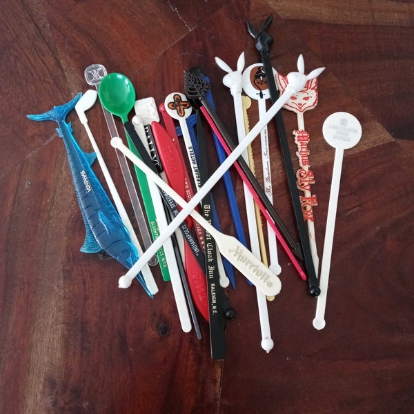 Tiki Swizzle Sticks Etsy