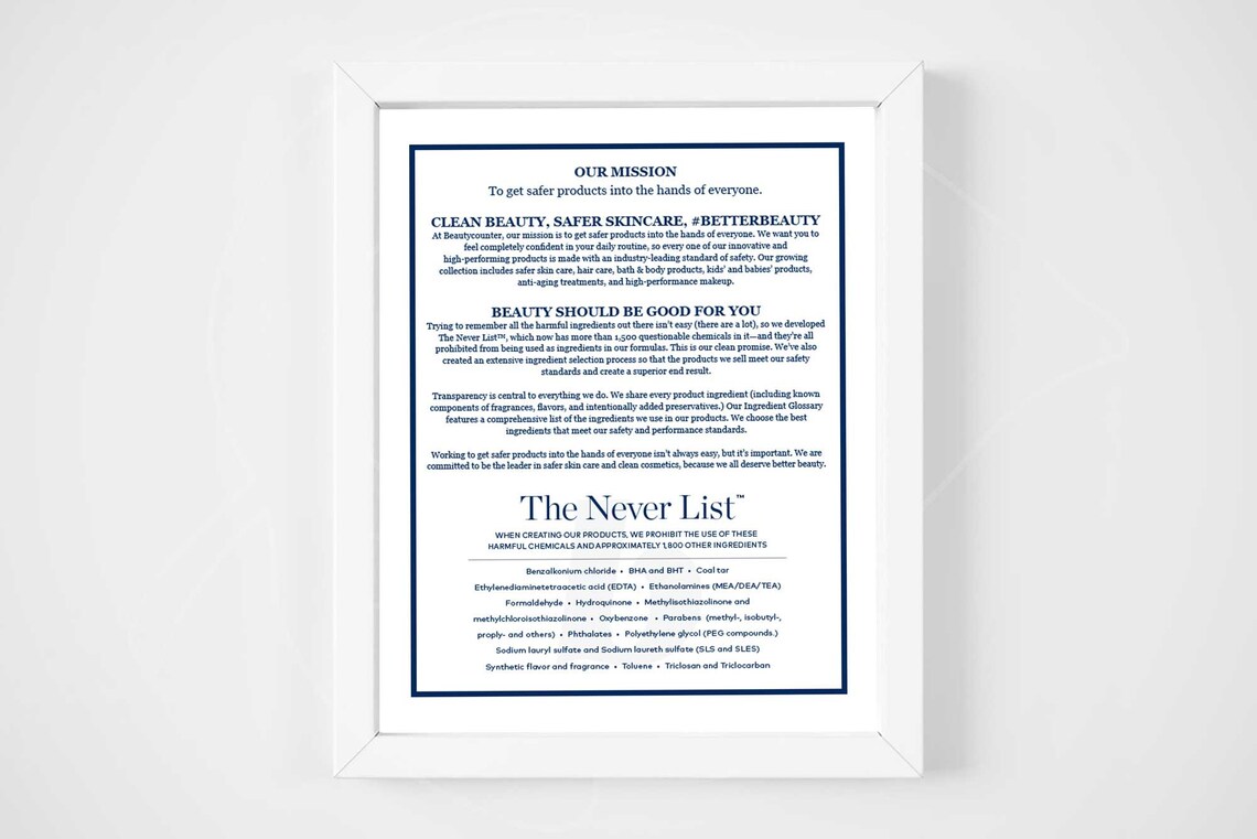 Beautycounter Sign Bundle Printable Vendor Event Signage - Etsy