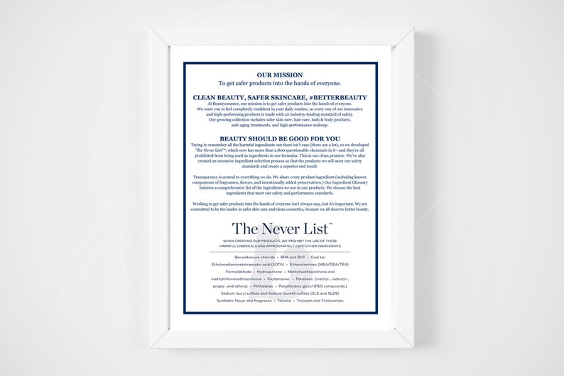 Beautycounter Sign Bundle Printable Vendor Event Signage Enter to Win ...