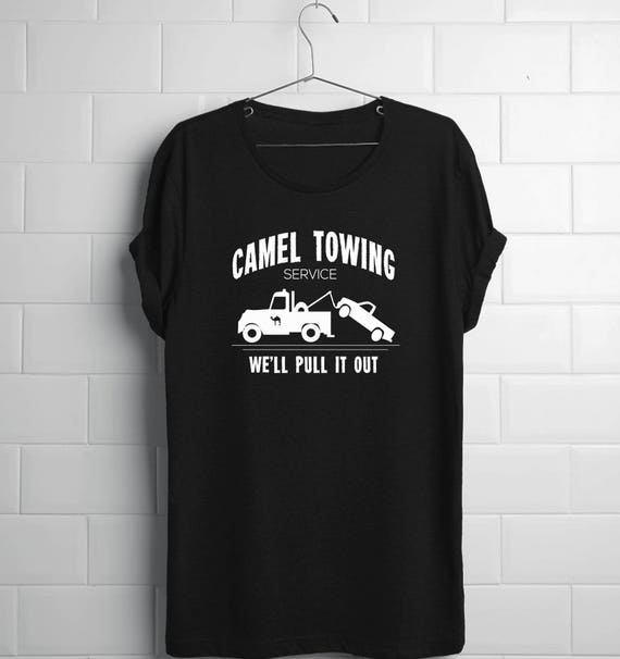Funny Tees Guys Shirts Teen Guy Camel Towing Shirt Guys | Etsy