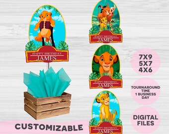 Lion King Birthday Decorations Etsy