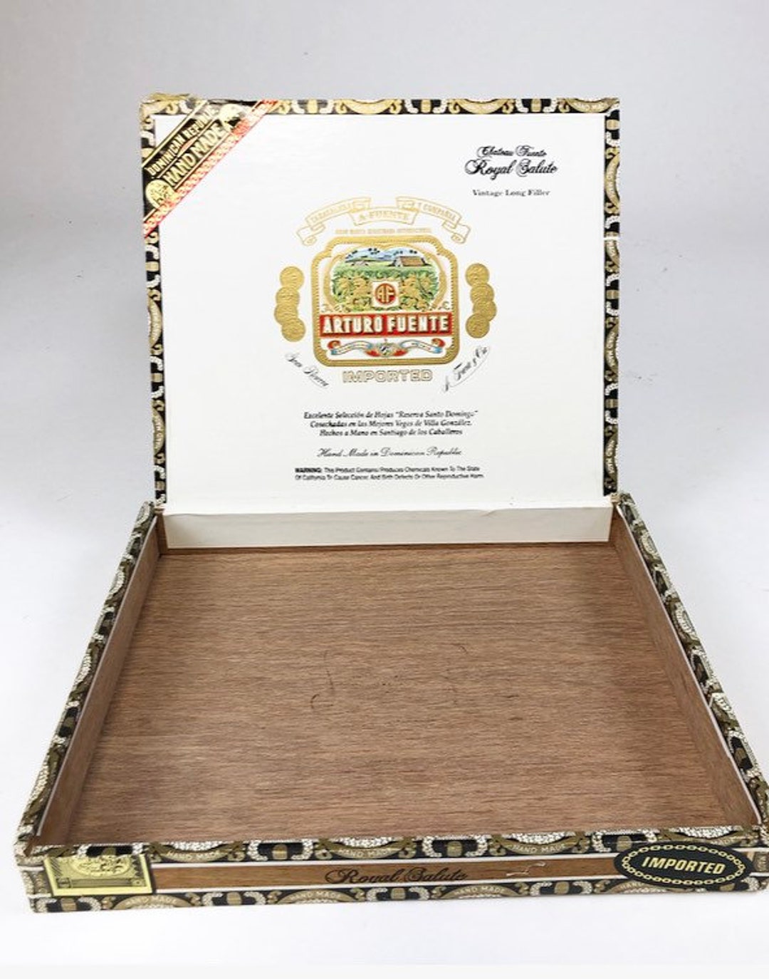 Arturo Fuente Cigar Box Etsy