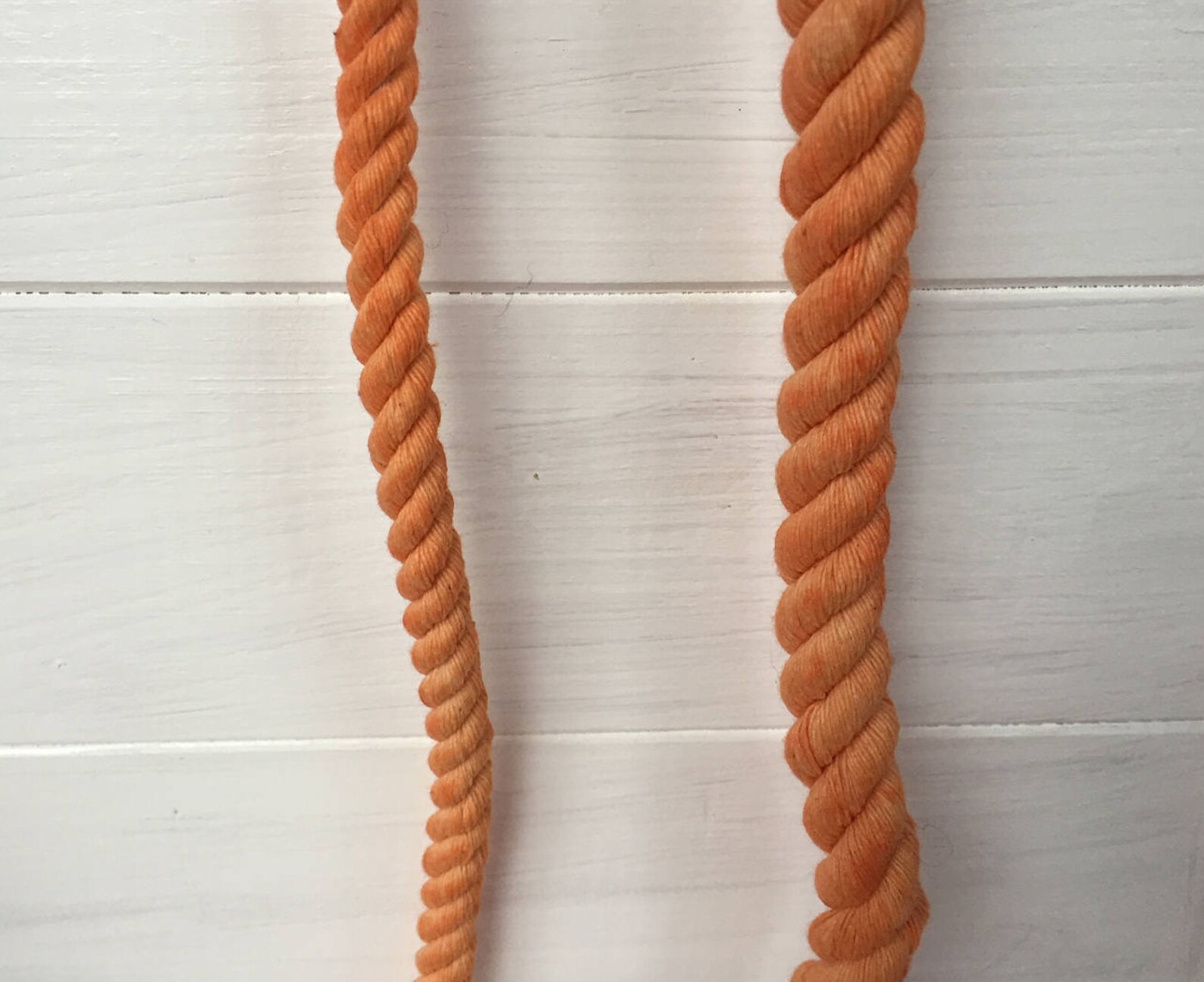 Purple Cotton Rope Leash Etsy