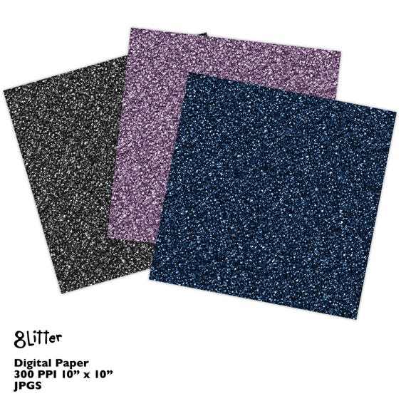 Glitter Paper A (8 Pack)