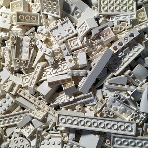 8 oz (1/2 pound) of White Bulk Lego