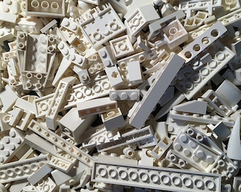 8 oz (1/2 pound) of White Bulk Lego
