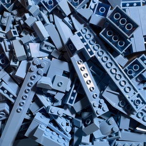 8 oz (1/2 Pound) of Medium Blue Lego