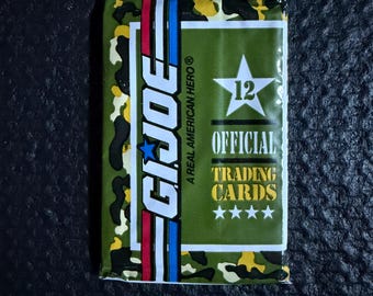 VINTAGE G.I. Joe Official Trading Cards Hasbro - 1991 - SEALED PACK!
