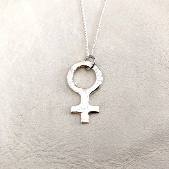 Feminist Necklace Fem Woman Mother Sister Friend Femme Lady Etsy