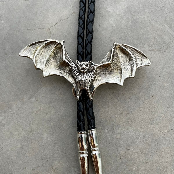 Bat Bolo Tie - Lesser Long-nosed Bat