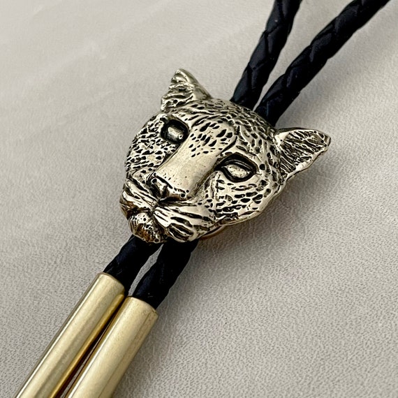 Elphant Cougar Lion Vintage Southwest Sterling Silver Bracelet Elphant Cougar Lion Vintage Southwest Sterling Silver Bracelet