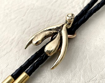 Clit Bolo Tie - Anatomically Correct Clitoris Internal Structure - Feminism - Pleasure Activism