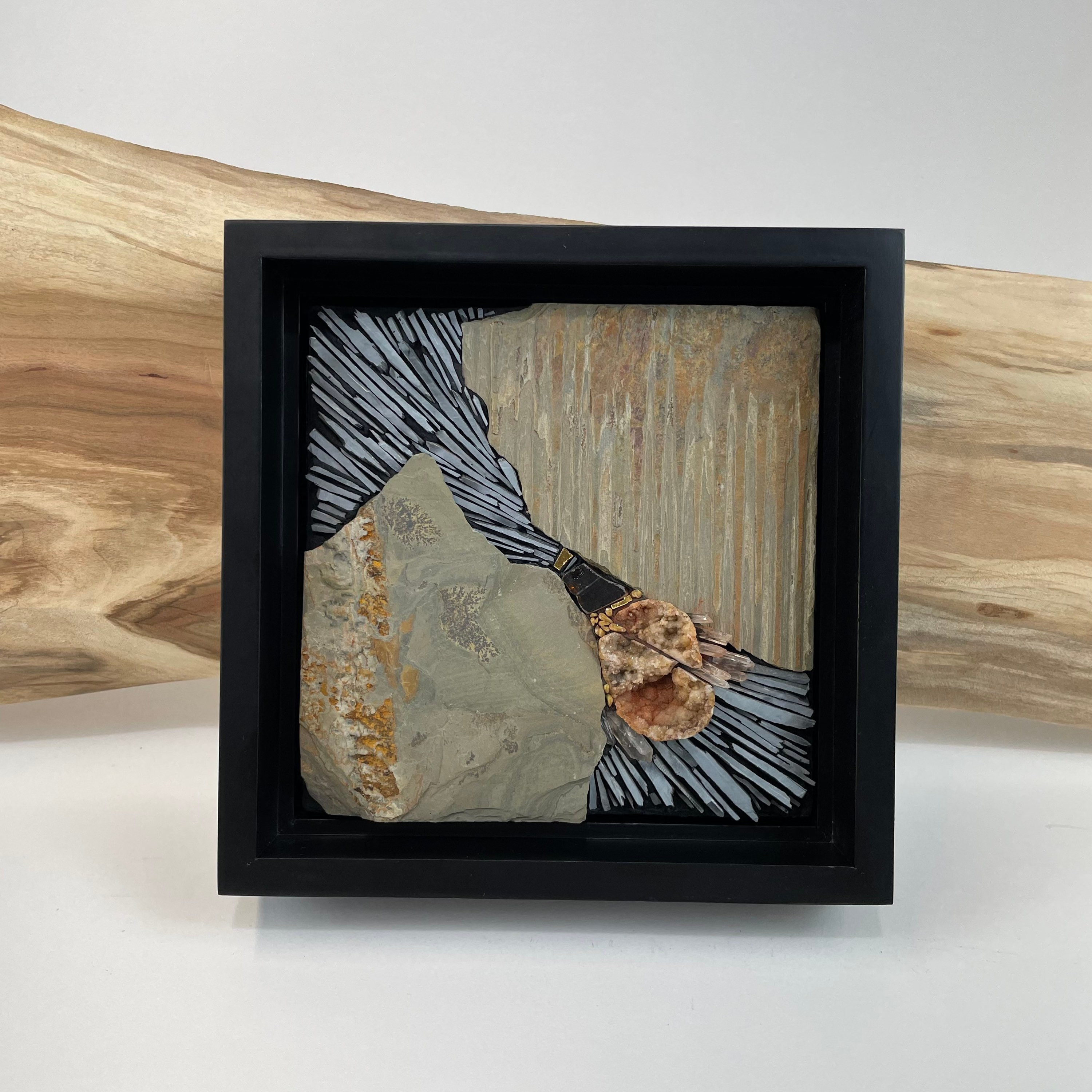 Secret Spring Stone Mosaic Wall Art Etsy