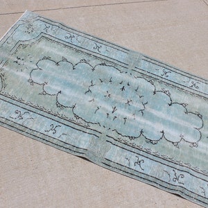 3' 8 X 6' 10 espuma de mar suave verde | Etsy