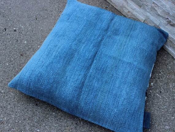 denim floor pillow