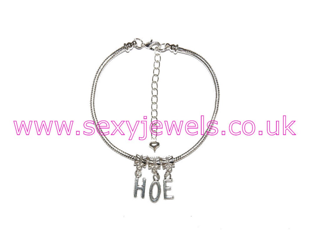 HOE Anklet Euro Ankle Chain Jewellery Fetish Cuckold Lifestyle Etsy