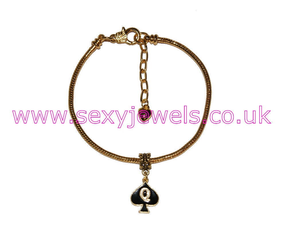 Chaîne De Cheville Hotwife – Argent Tibétain Plaqué – Fétiche – Taille 9 Pouces