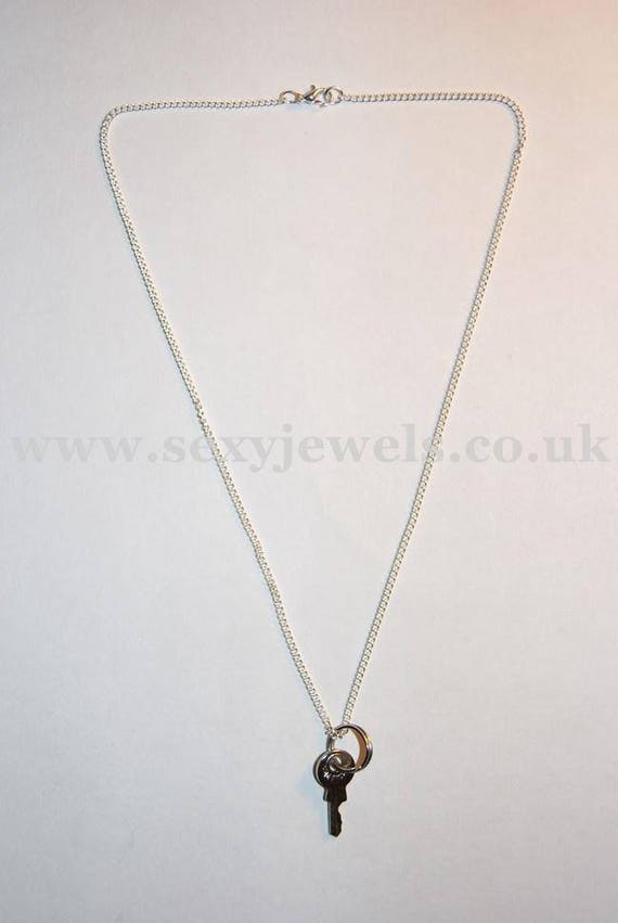 Keyholder Keyring Necklace Key Neck Chain Jewellery Fetish Etsy