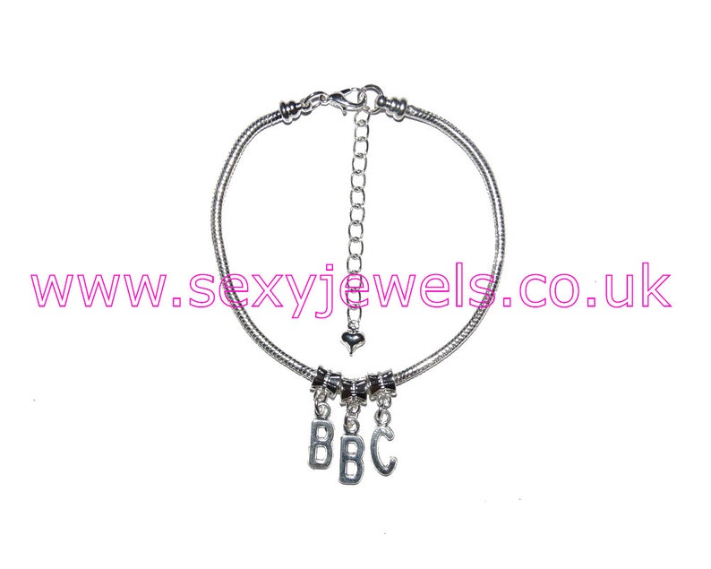 ‘SISSY’ Cuckold Anklet – Silver Plated Euro Chain Ankle Jewelry For Fetish & Lifestyle