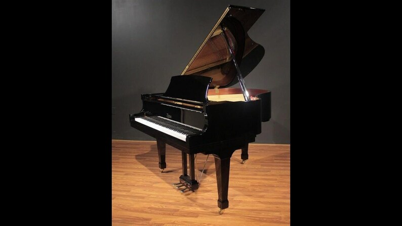 Boston Steinway Grand Piano Yamaha Bench Free Pianodisc Self Etsy