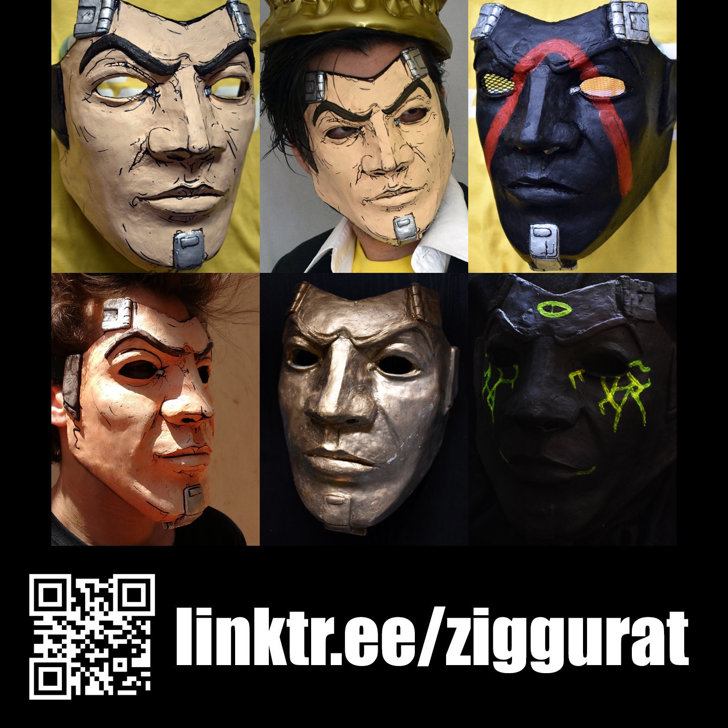 Máscaras de látex Payasos Calaveras Criaturas Psicosis Etsy España