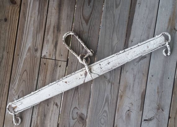 Primitive Rustic Farm Implement Lantern Hanger Barn Wedding Etsy