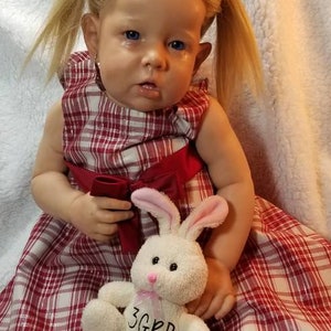 Custom 28&quot; toddler Liam first edition corrected. Sculpted by Bonnie Brown ooak ArtBorn