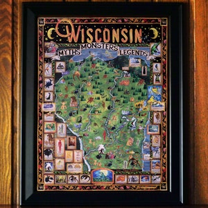 Wisconsin Monsters Mythen en Legenden Poster