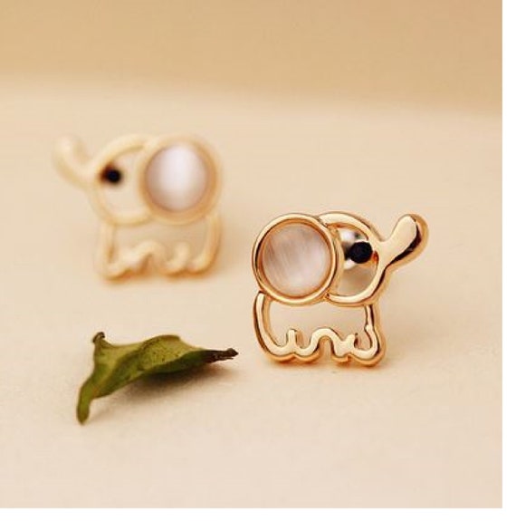 Baby shop elephant earrings