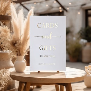 Cartes et cadeaux de révélation de genre Cartes de signe et cadeaux de décoration révélation de genre Enseignes de fête élégantes