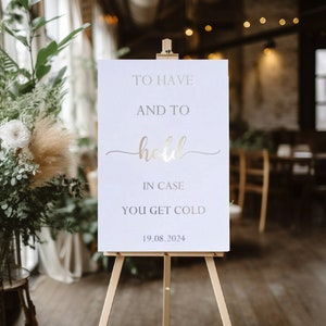 Wedding Blankets Wedding Blanket Sign To Have and To Hold Blankets Sign Wrap Up Warm Sign Wedding Decor