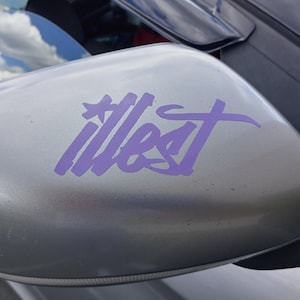 illest sticker, illest decal, jdm decal, sticker, decal, car sticker, car decal, laptop sticker,