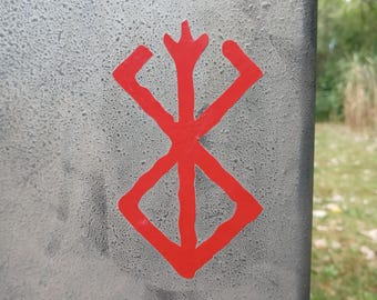 Brand Of Sacrifice, Anime, Berserk, Anime Decal, Sticker, Bumper Sticker, Laptop Sticker, Vinyl Decal,
