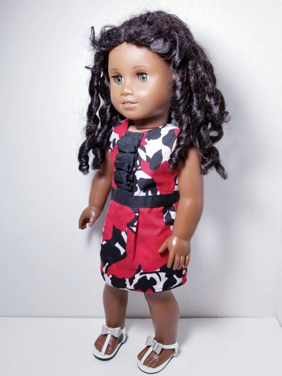 american girl doll christmas dresses