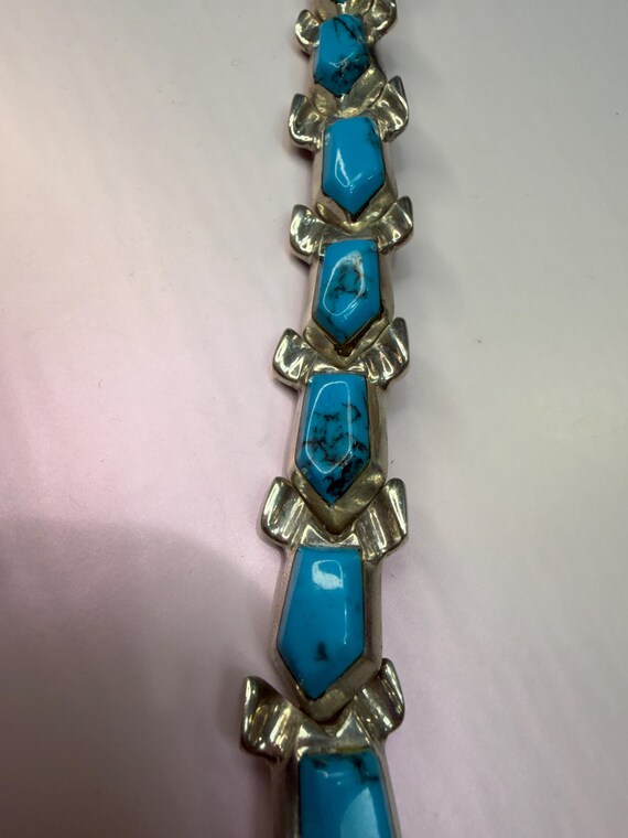 Chunky 950 Silver Bracelet - image 9