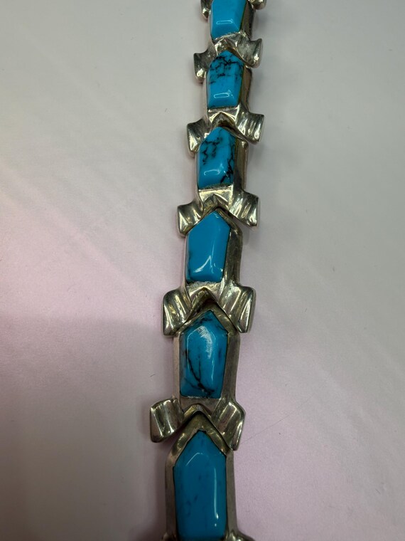 Chunky 950 Silver Bracelet - image 4