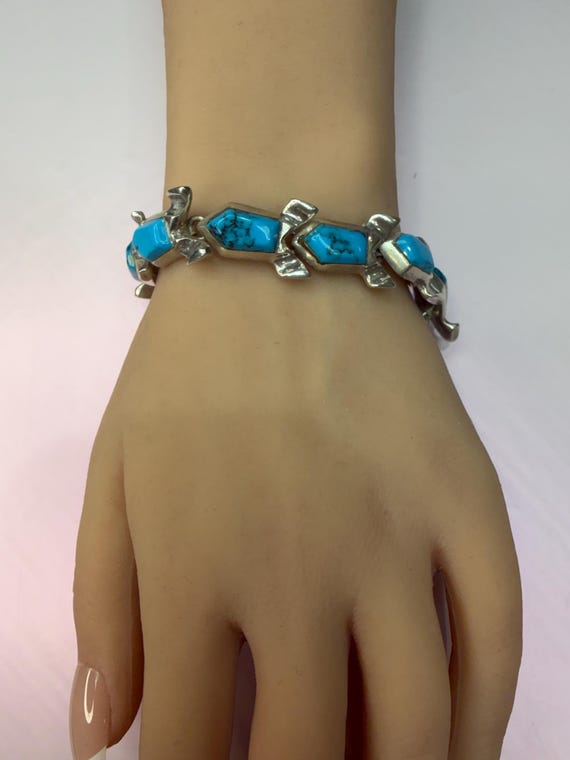 Chunky 950 Silver Bracelet - image 11