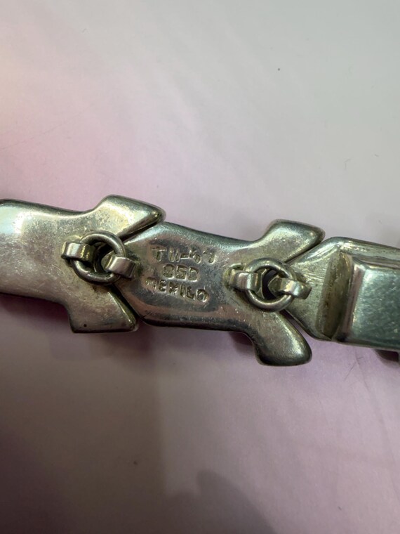 Chunky 950 Silver Bracelet - image 7