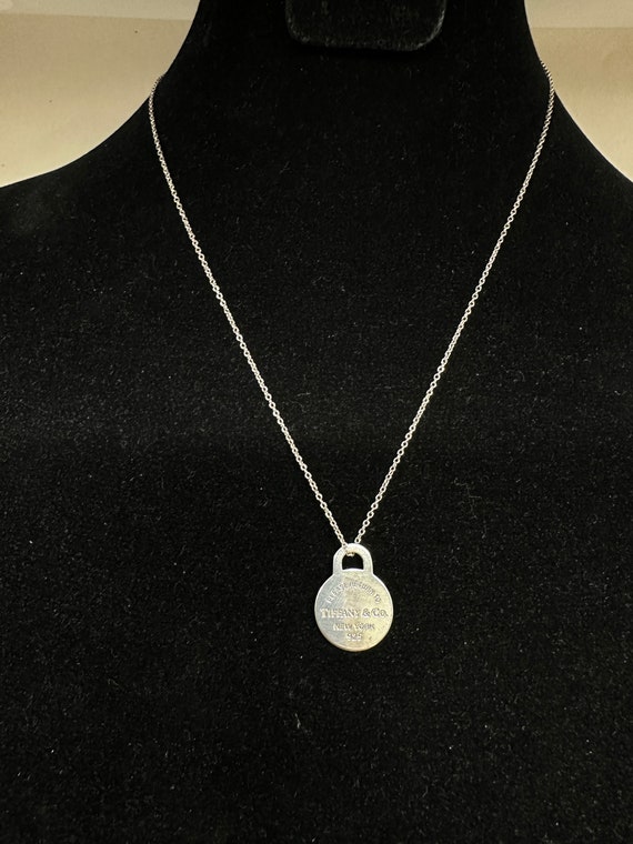 Tiffany and Co. Small Round Pendant/Necklace