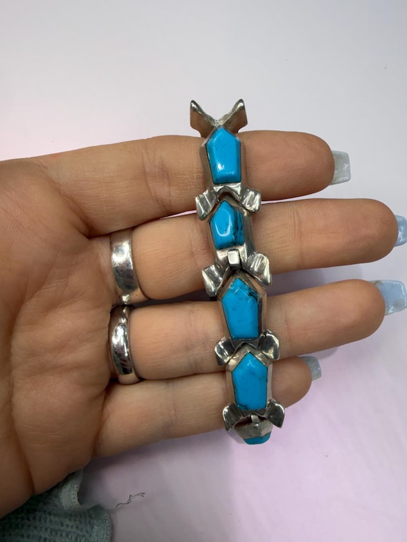 Chunky 950 Silver Bracelet - image 5