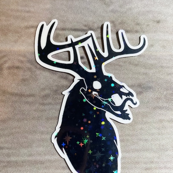 Wendigo Holographic Sticker