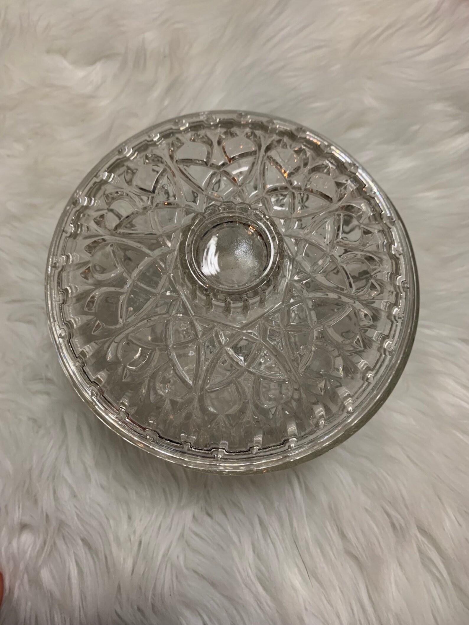 Vintage Pasari Indonesia glass berry bowl with lid Etsy