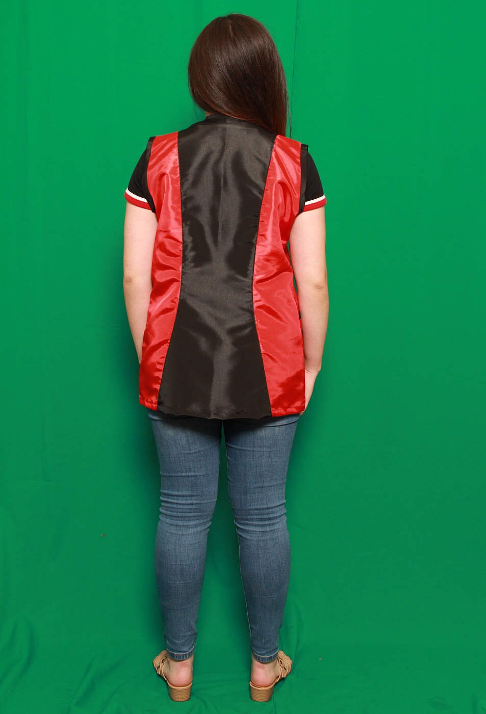 Stylist Jacket Hair Stylist Jacket Sleeveless Two Tone - Let Us Know What Color ...