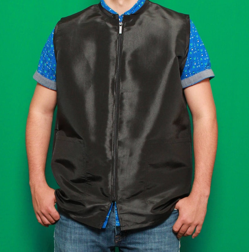 Sleeveless Barber Smock Barber Vest Etsy