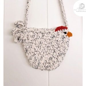 Mama Chicken Bag Pattern - Crossbody - Purse - Crochet