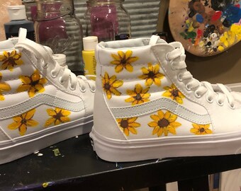 high top sunflower vans