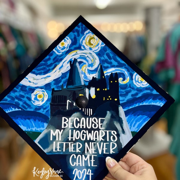Graduation Cap Topper - Harry Potter - Customizable - Personlizable - Change Quote