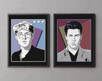 【専用】80s Patrick Nagel アートワーク フレーム付き s-l400.jpg