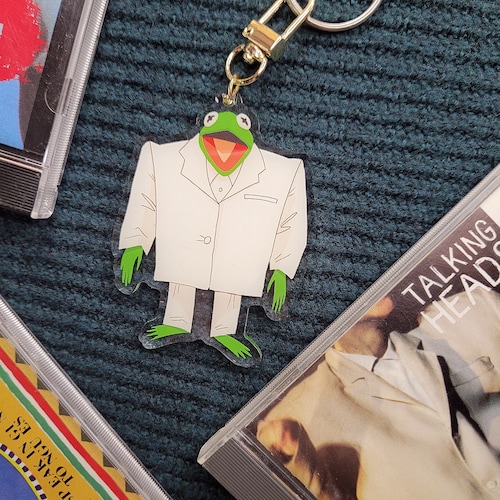 Kermit the Frog/david Byrne/talking Heads 